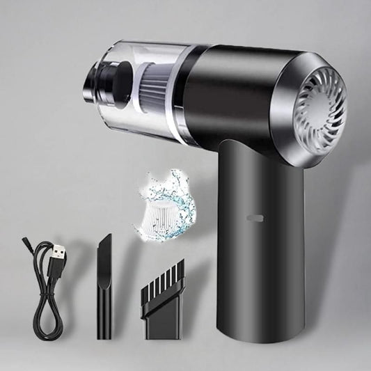 2-in-1 Portable Vacuum Suction Cleaner & Wireless Air Duster
