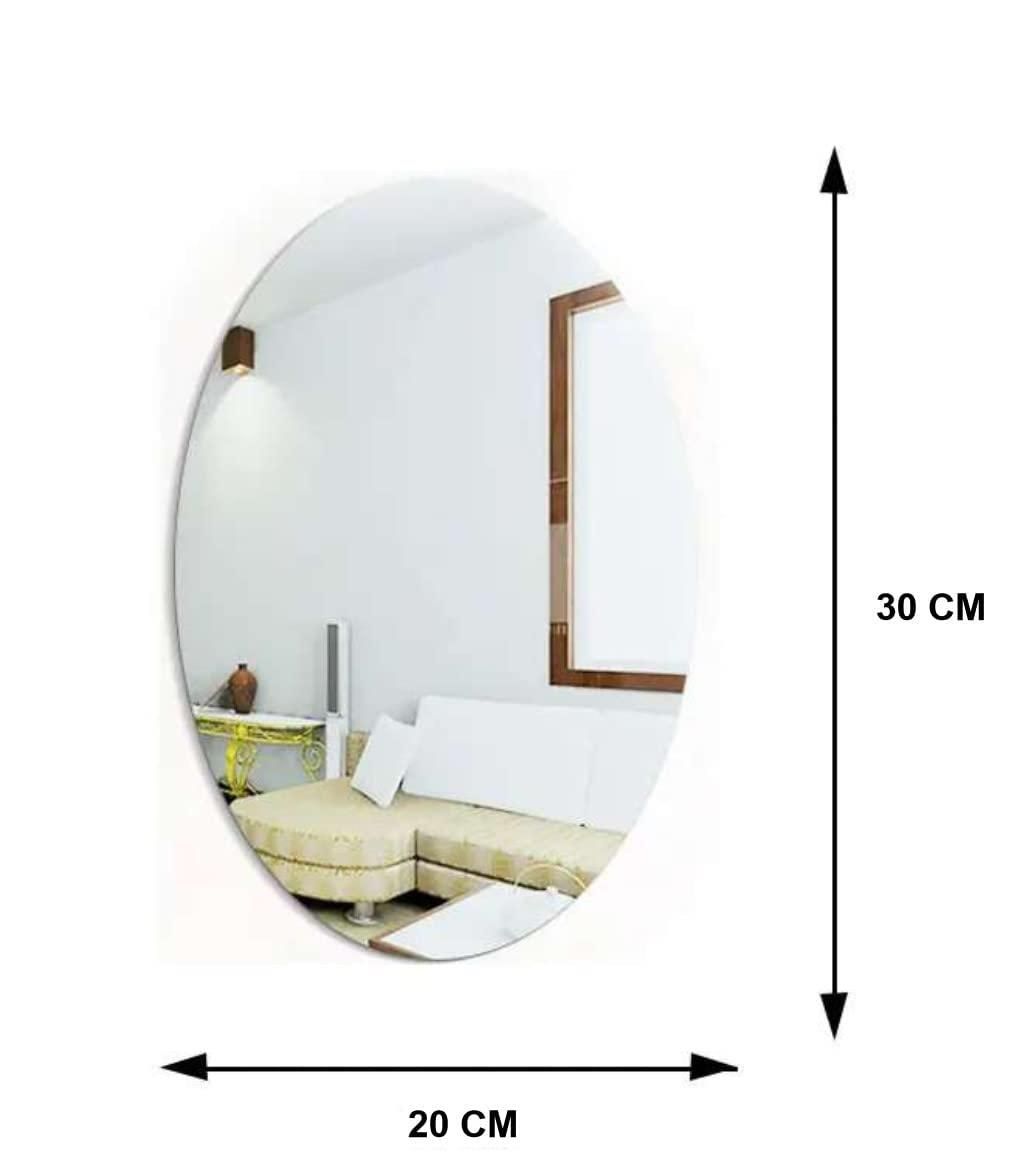 Oval shape mirror